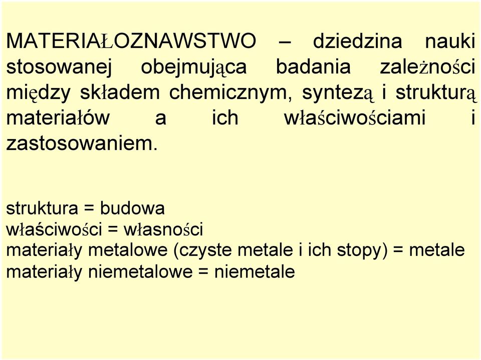 właściwościami i zastosowaniem.