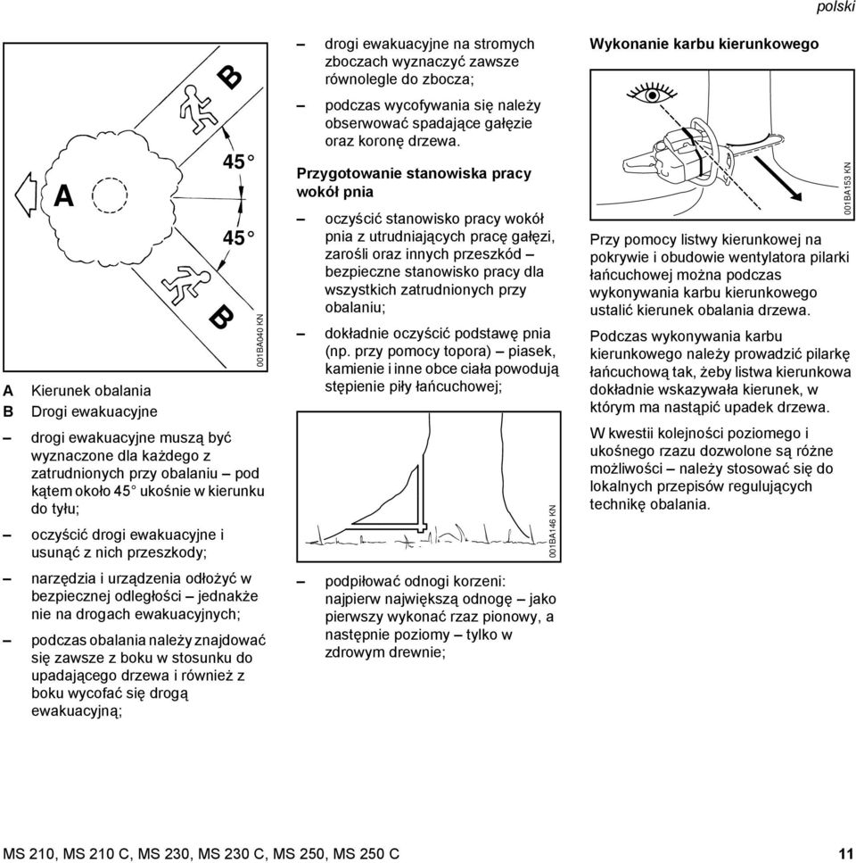 Stihl Ms 210 230 250 Instrukcja Uzytkowania Pdf Darmowe Pobieranie