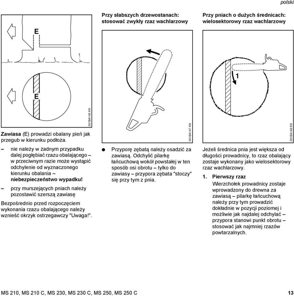 Stihl Ms 210 230 250 Instrukcja Uzytkowania Pdf Darmowe Pobieranie