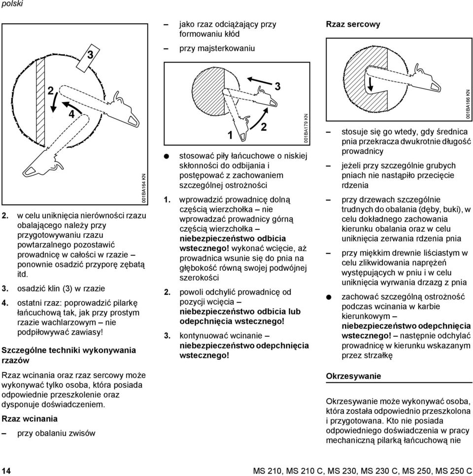 Stihl Ms 210 230 250 Instrukcja Uzytkowania Pdf Darmowe Pobieranie