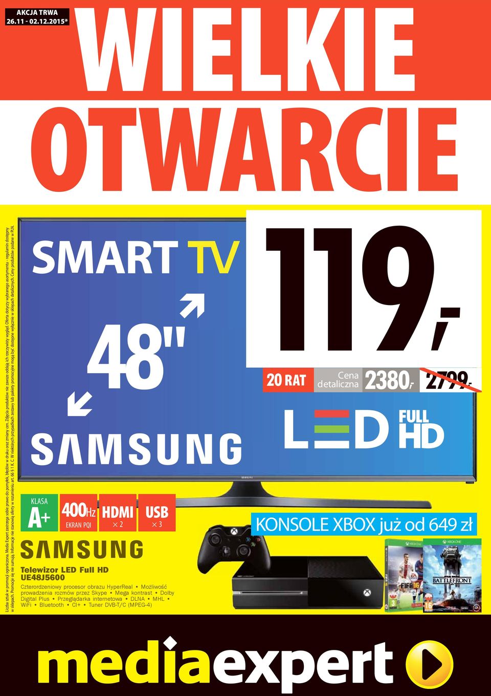 Informacje nie stanowią oferty w rozumieniu art. 66 1 K. C. W niektórych przypadkach zestawy lub pakiety promocyjne mogą być dostępne wyłącznie w sklepach detalicznych. Ceny produktów podane w PLN.