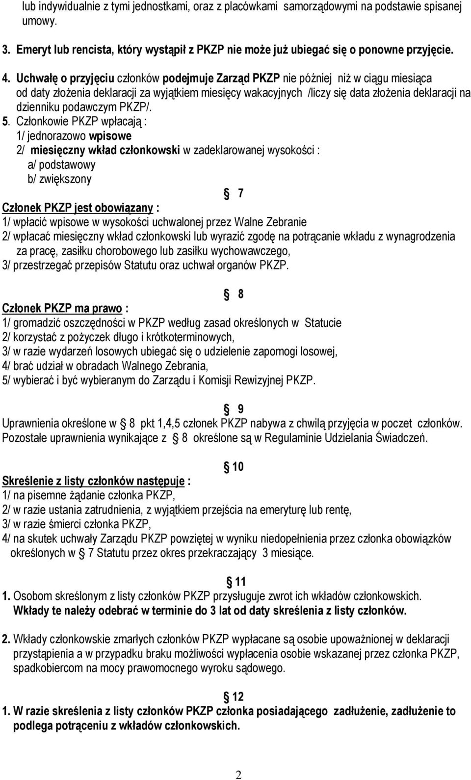 podawczym PKZP/. 5.
