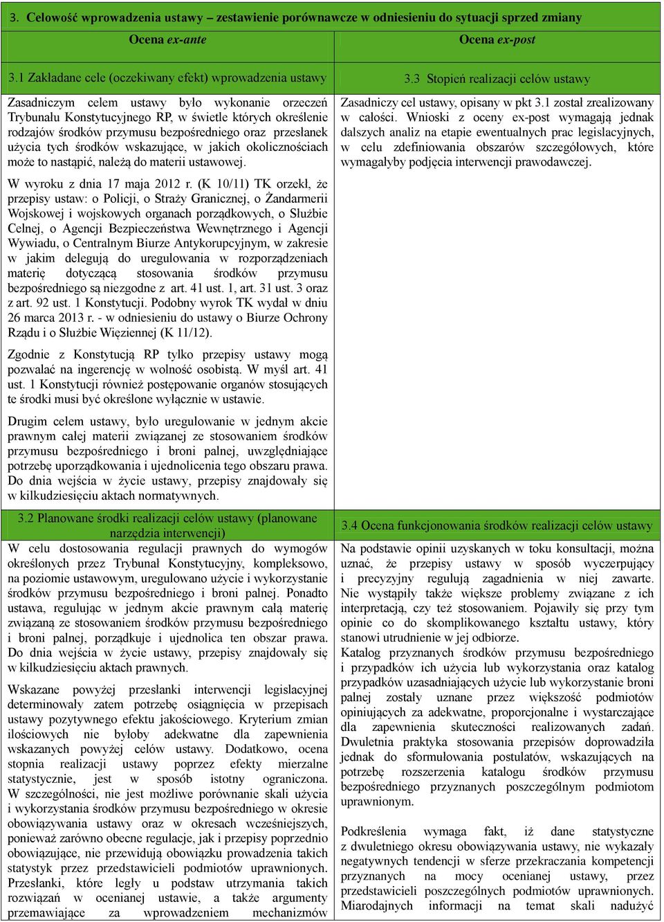 w jakich okolicznościach może to nastąpić, należą do materii ustawowej. W wyroku z dnia 17 maja 2012 r.
