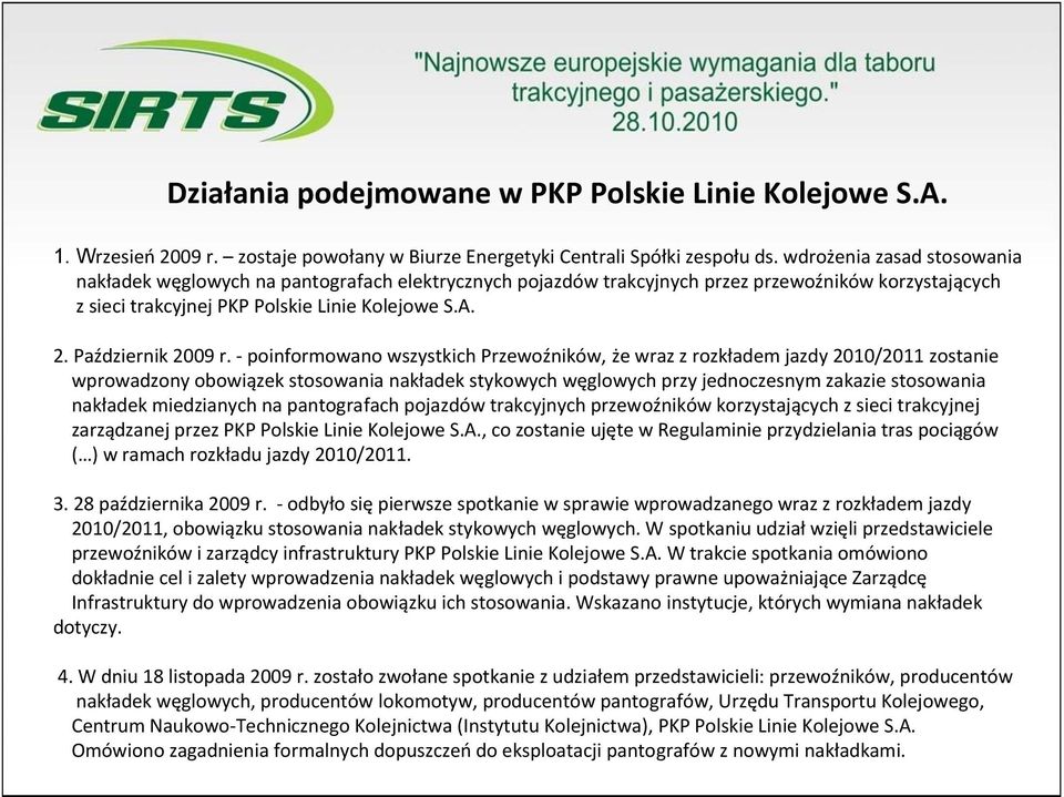Październik 2009 r.