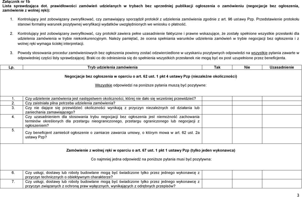 Przedstawienie protokołu stanowi formalny warunek pozytywnej weryfikacji wydatków uwzględnionych we wniosku o płatność. 2.