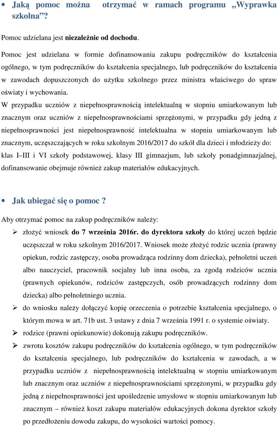 użytku szkolnego przez ministra właściwego do spraw oświaty i wychowania.