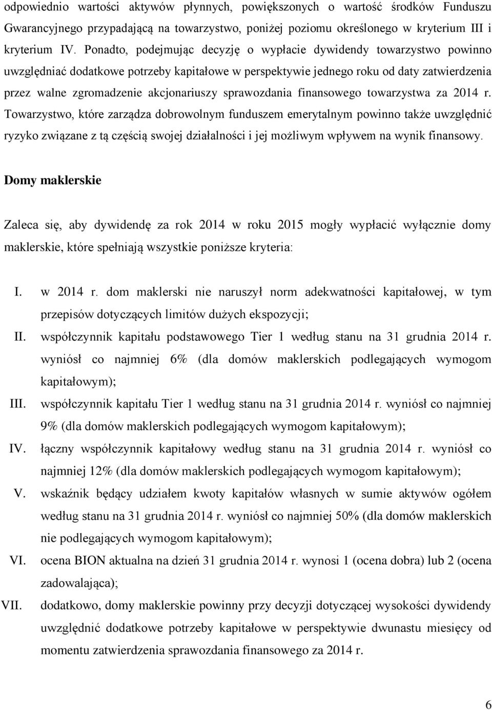 sprawozdania finansowego towarzystwa za 2014 r.