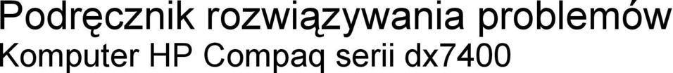 problemów