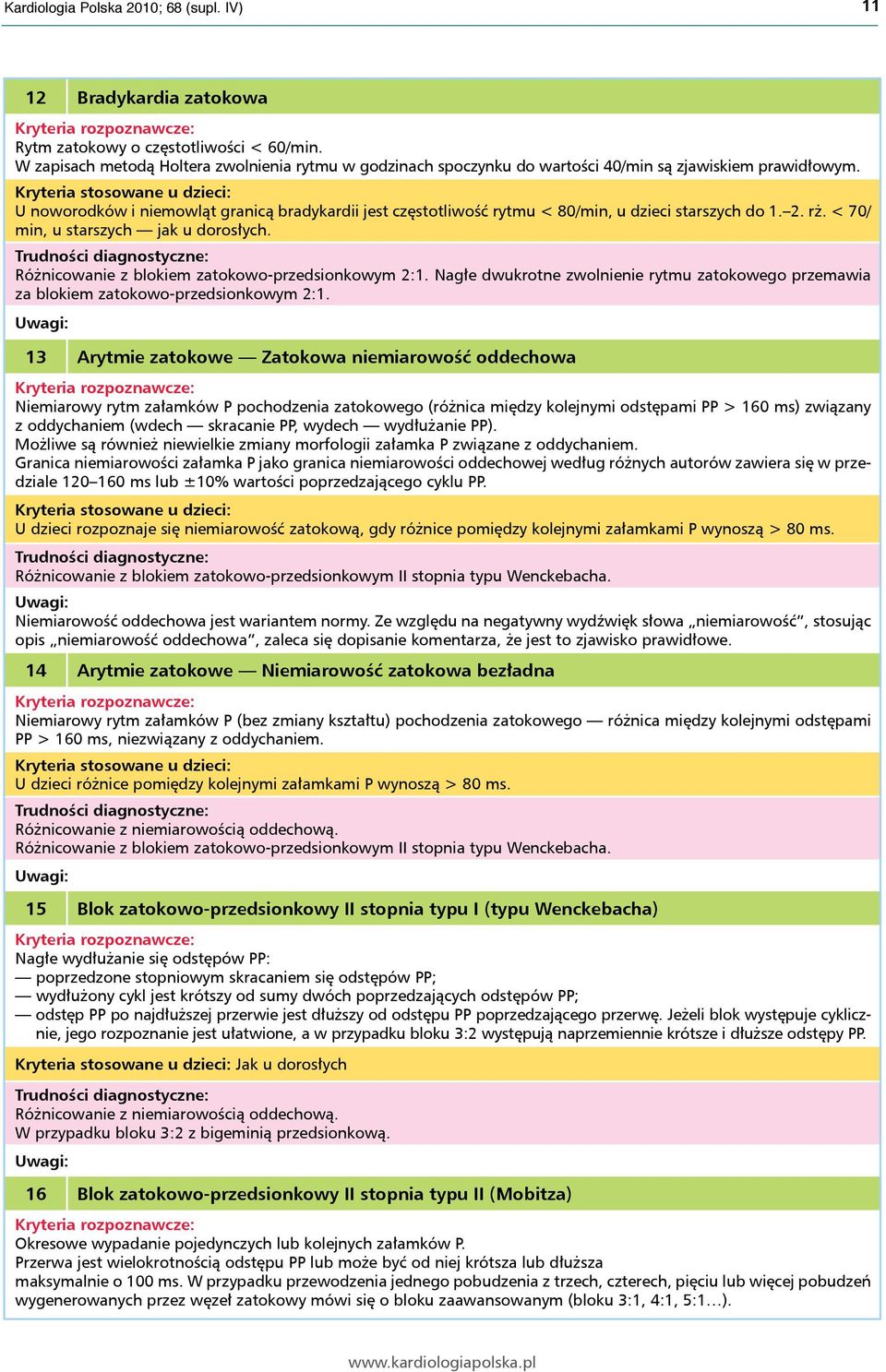 Różnicowanie z blokiem zatokowo-przedsionkowym 2:1. Nagłe dwukrotne zwolnienie rytmu zatokowego przemawia za blokiem zatokowo-przedsionkowym 2:1.