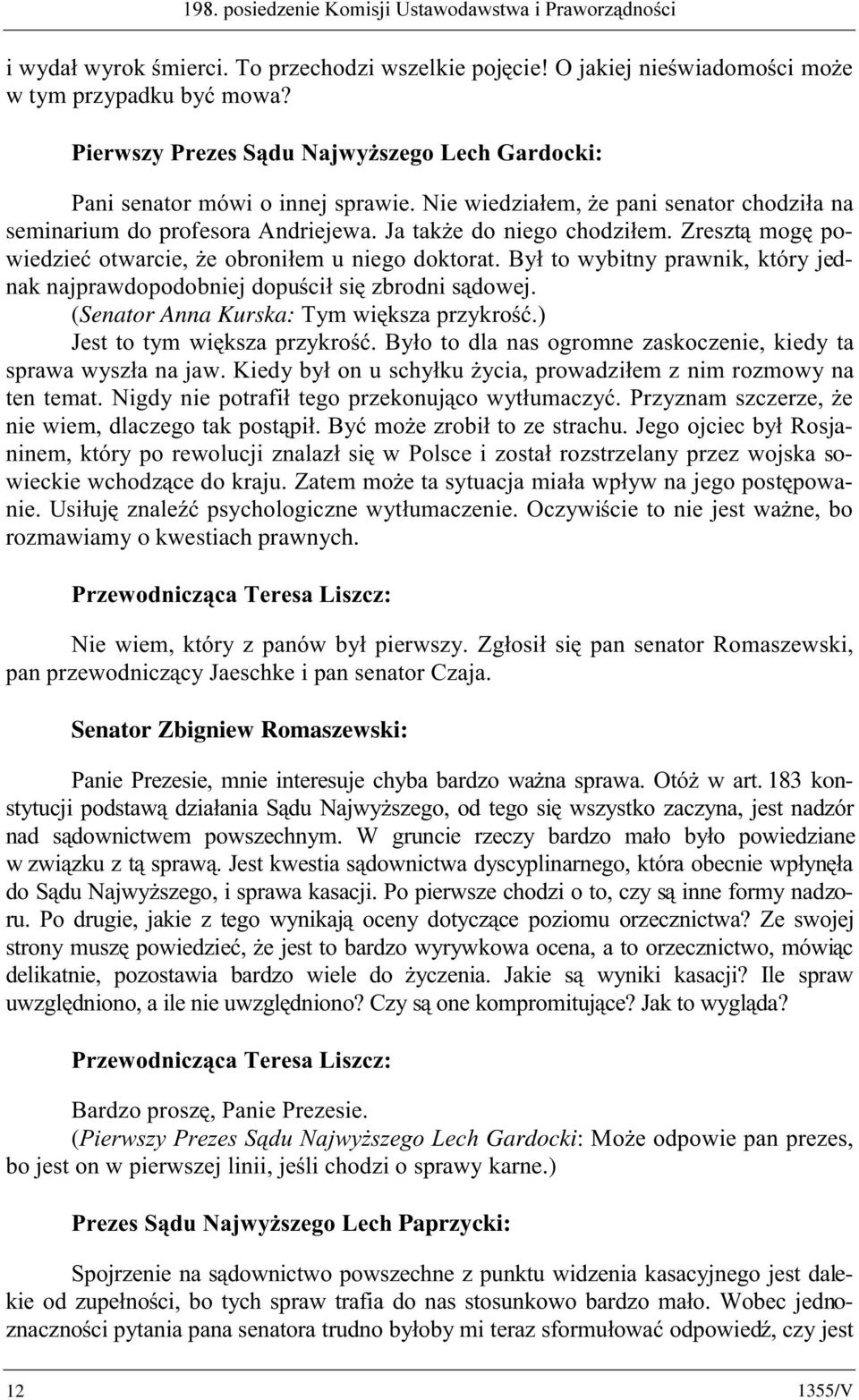 3DQLVHQDWRUPyZLRLQQHMVSUDZLH1LHZLHG]LDáHP*HSDQLVHQDWRUFKRG]LáDQD seminarium do profesora $QGULHMHZD-DWDN*HGRQLHJRFKRG]LáHP=UHV]WPRJSo-