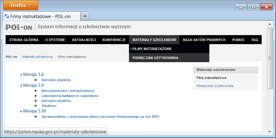 Wsparcie użytkownika systemu POL-on 3.