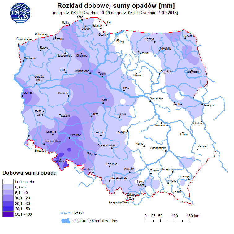 INFORMACJE HYDROLOGICZNO - METEOROLOGICZNE Stan wody na