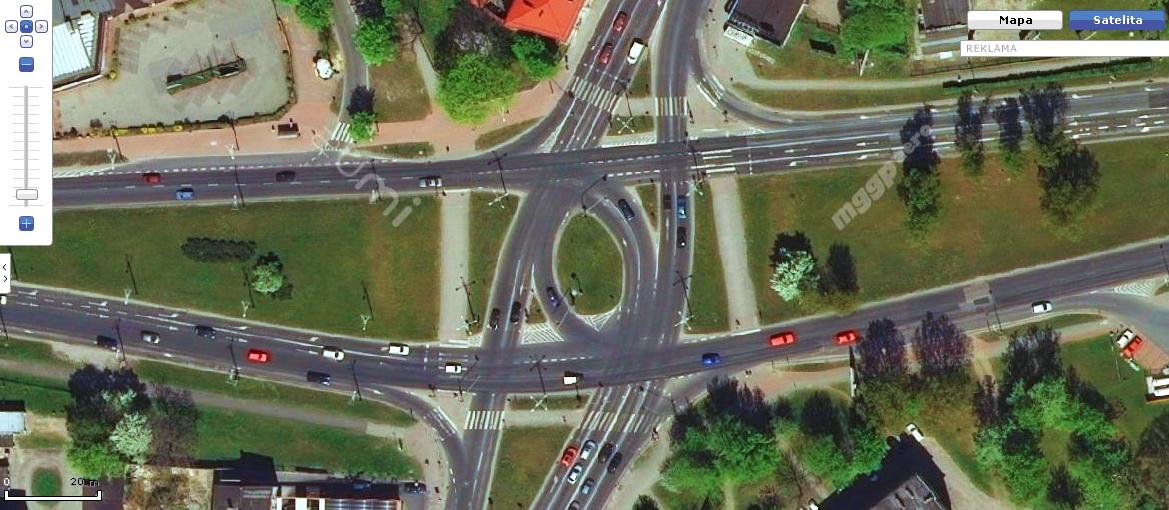 działające bez pierwszeństwa dla któregokolwiek z wlotów lub kierunków, z pierwszeństwem przejazdu dla wybranego kierunku, z ruchem okrężnym i z pierwszeństwem dla pojazdów wjeżdżających na rondo,