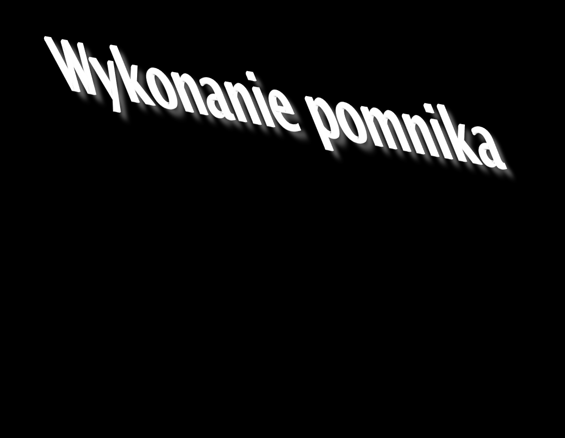 U wykonanej z granitu podstawy miały znajdować się płaskorzeźby wykonane z brązu, podobnie jak postać Kościuszki.