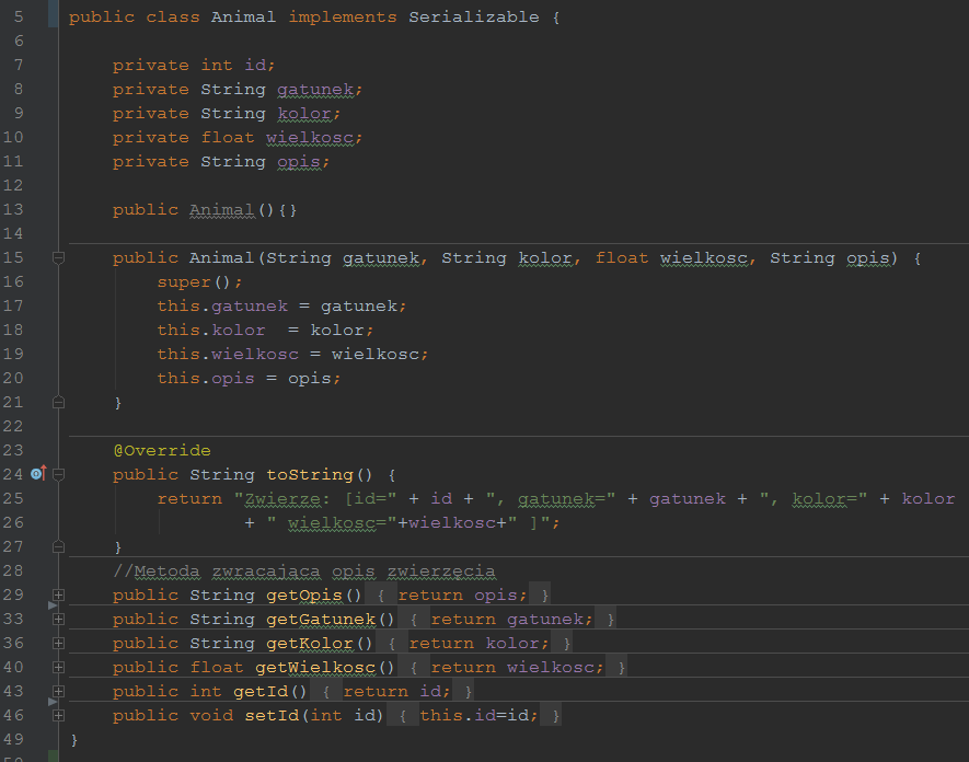 Przygotowanie aplikacji 1. Uruchom projekt z lab4. Jeżeli go nie posiadasz na dysku lokalnym skorzystaj z repozytorium GitHub (File->New->Project from version control->github) 2.