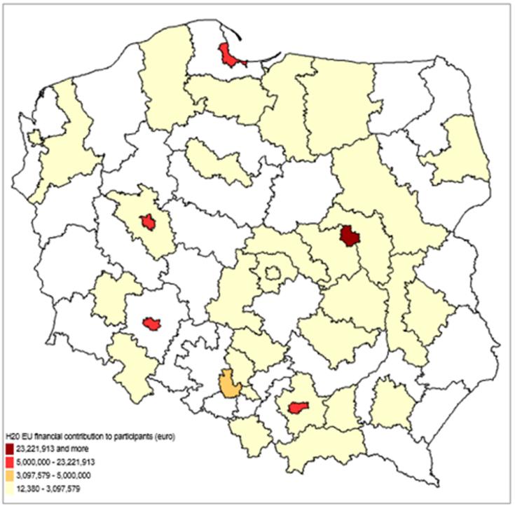 Polskie uczestnictwo w układzie regionalnym Tabela 5.