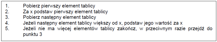 90. Przedstawiony fragment programu w języku Pascal zawiera pętlę warunkową. instrukcję wyboru. instrukcję warunkową. instrukcję porównania. 91.