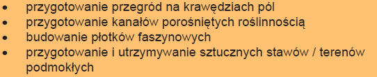 Działania objęte dobrą praktyką