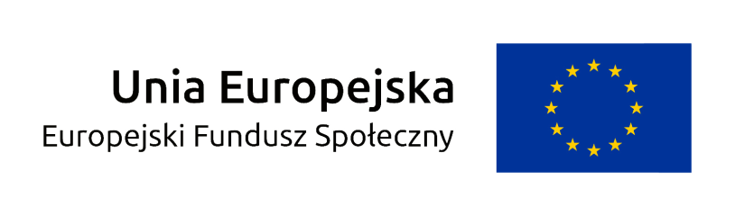 Projekt współfinansowany przez Unię Europejską w ramach Programu Operacyjnego Wiedza Edukacja Rozwój