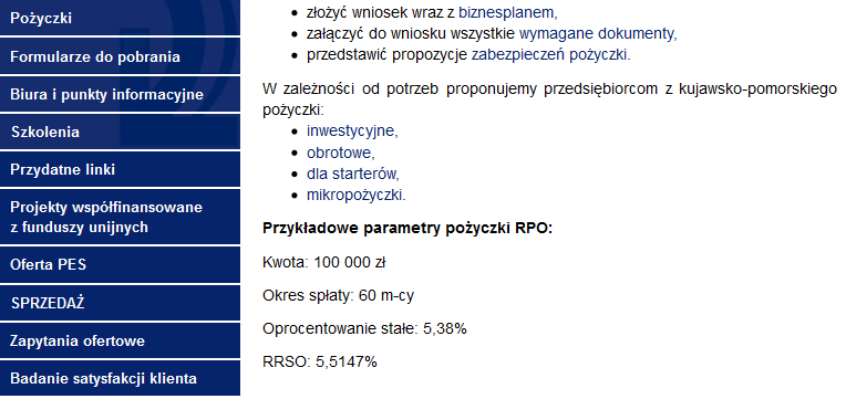 Zróżnicowane produkty Przykład