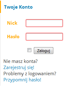 Aby wejść na czat należy postępować według poniższej instrukcji: Krok 1: odwiedź stronę http://chatsm. Krok 2: po prawej stronie odnajdź blok logowania się: Następnie wybierz opcje Zarejestruj się!