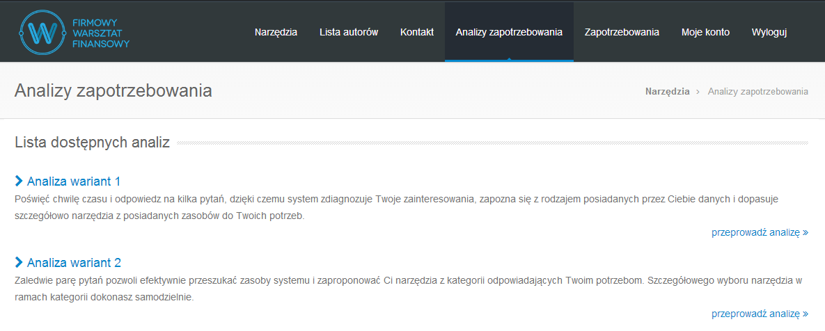 Lista autorów Każdy użytkownik Twórca jest widoczny w sekcji lista autorów.