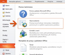 Jak rozpocząć pracę z programem PowerPoint 2010 Użytkownicy, którzy przez dłuższy czas korzystali z programu Microsoft PowerPoint 2003, mają zwykle wiele pytao dotyczących tego, gdzie w programie