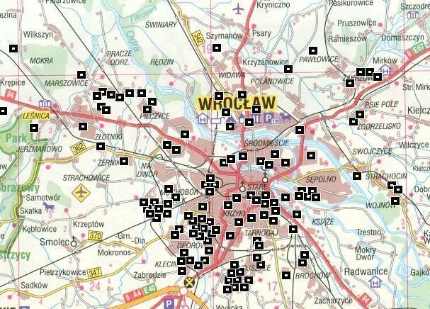 ILOŚĆ INWESTYCJI Analiza rynku pierwotnego inwestycje deweloperskie MW - we Wrocławiu Obecnie na terenie miasta Wrocławia