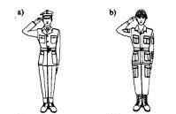 ODDAWANIE HONORÓW 3. Oddawanie honorów. 3.1. Funkcjonariusze oddają sobie honory w różnych sytuacjach: w nakryciu i bez nakrycia głowy - zarówno w miejscu, jak i w marszu. 3.2.