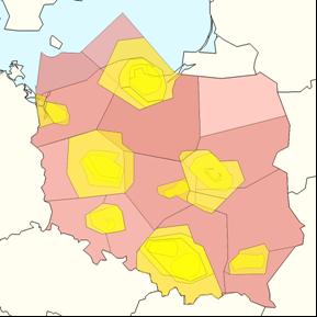 Rozwiązania: powiększenie granic poziomych i pionowych TMA lotnisk modyfikacja sieci dróg lotniczych wprowadzenie restrykcji