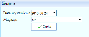 Tutaj, tak samo jak w przypadku zapotrzebowania i wypożyczenia, przed rozpoczęciem modyfikacji, bądź też usunięciem dokumentu należy go wcześniej odblokować. 2.