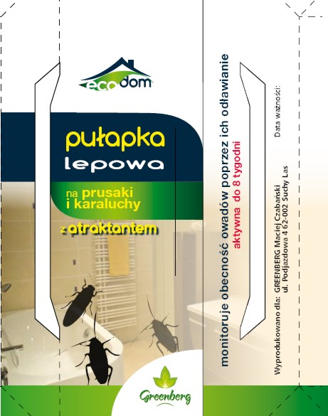 Ekologiczne pułapki do zwalczania uciążliwych owadów występujących w pomieszczeniach domowych 3,98 zł /szt Produkt służący do monitorowania obecności moli ubraniowych w szafach i innych miejscach