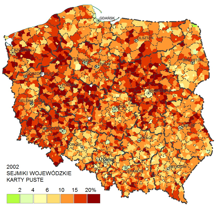 socialspacejournal.eu nr 2/2015(10) 2. Metody badań i źródła danych W części empirycznej niniejszego artykułu oparto się na danych Państwowej Komisji Wyborczej i Krajowego Biura Wyborczego 1.