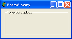 GroupBox ramka do