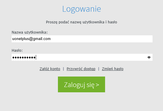 Jak po raz pierwszy zalogować się do systemu UONET+? 4/6 Wyświetli się strona Podsumowanie operacji z komunikatem o zmianie hasła. 7. Zamknij okno przeglądarki. Logowanie do systemu UONET+ 1.