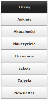 Rysunek 5 Przykładowe opcje filtracji wyświetlane nad wpisami z danego działu Rysunek 6 Przykład