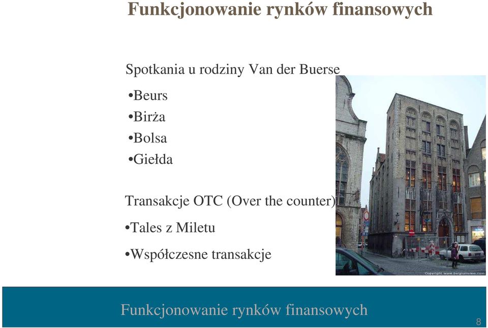 Transakcje OTC (Over the counter)