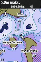 Zalecenie konfiguracyjne dla urządzeń klasy outdoor Dla poprawnego wyświetlania mapy w urządzeniach Garmin klasy outdoor zaleca się dokonać następujących zmian w ustawieniach: * W menu głównym