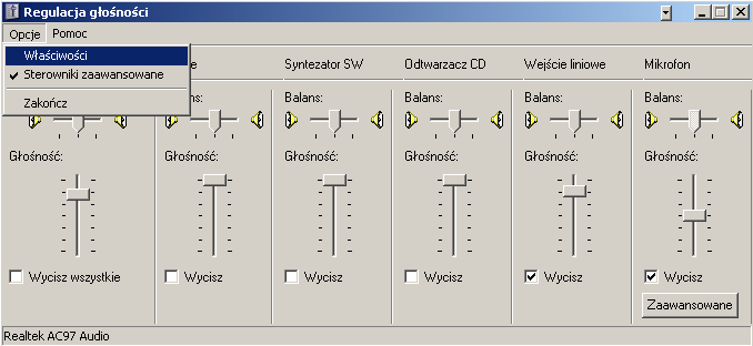 Instrukcja instalacji kart wizyjnych serii B. wersja 2.2 5. REJESTRACJA DŹWIĘKU REJESTRACJA DŹWIĘKU Do poprawnego działania rejestracji dźwięku wymagany jest zainstalowany pakiet DirectX 8.