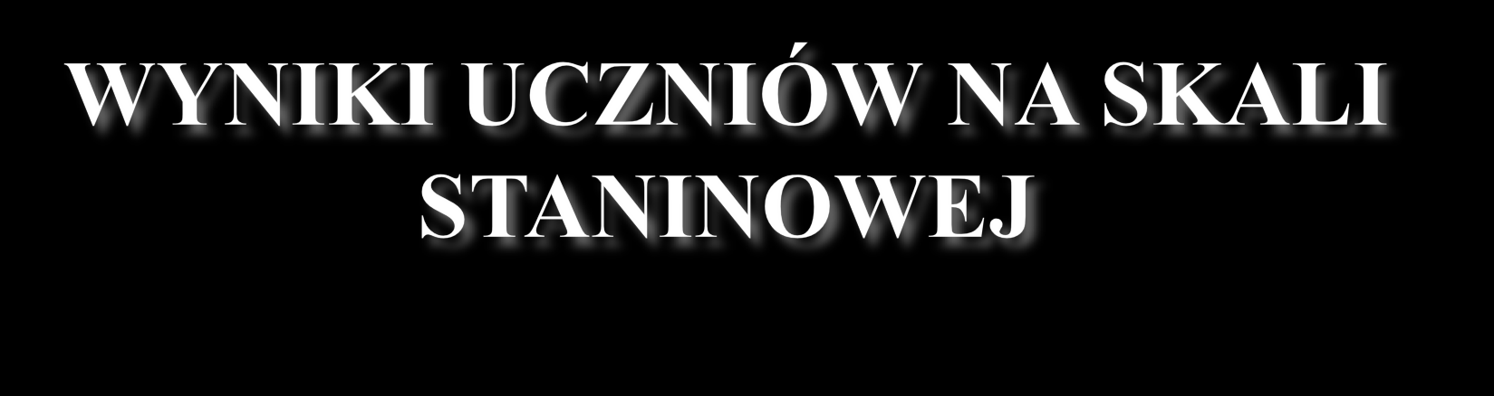 Stopień skali Przedział wyników w % Opis wyniku 1 23-51 Najniższy 2 52-56 Bardzo niski 3 57-60 Niski 4 61-63 Niżej niski 5 64-66 Średni 6 67-70 Wyżej średni
