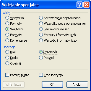 7. Dane liczbowe są liczbami. Często dane liczbowe importowane z wewnętrznych firmowych systemów informatycznych są tekstem.