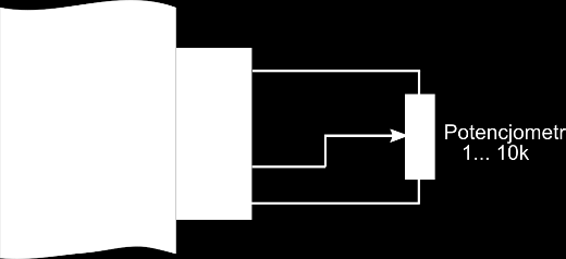 Z racji na zakłócenia, które mogą być generowane przez pracujący silnik zaleca się stosować enkoder z ekranowanym przewodem (szczególnie przy stosowaniu enkoderów typu TTL).