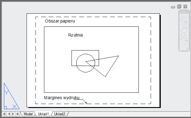 3 Ustawienia wydruku Końcowym etapem projektowania modelu w systemach CAD jest wydruk w postaci klasycznego rysunku technicznego.