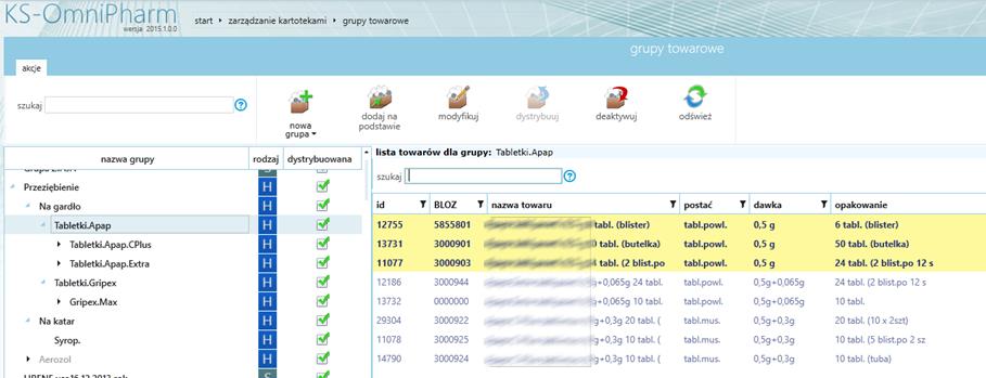 Zarządzanie kategoriami produktów organizowanie grup