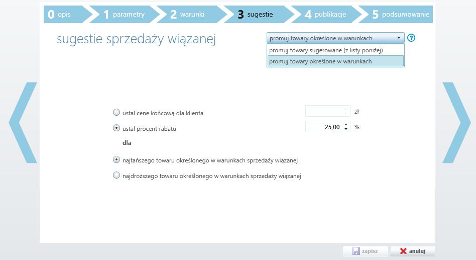 Sprzedaż wiązana terapie komplementarne oraz organizowanie ofert atrakcyjnych cenowo 2.