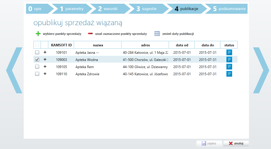 Sprzedaż wiązana terapie komplementarne oraz organizowanie ofert 1.