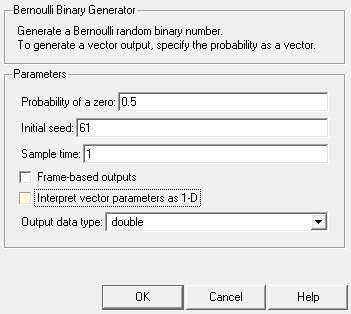 Rysunek 3. Ustawienia bloku zadającego sygnał cyfrowy 2.