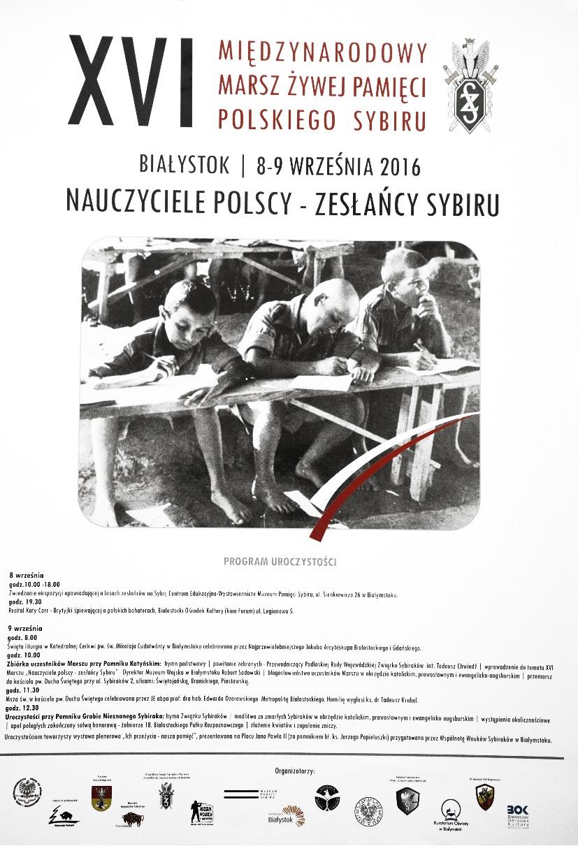 Wydarzenia 2016/2017 XVI Marsz Żywej