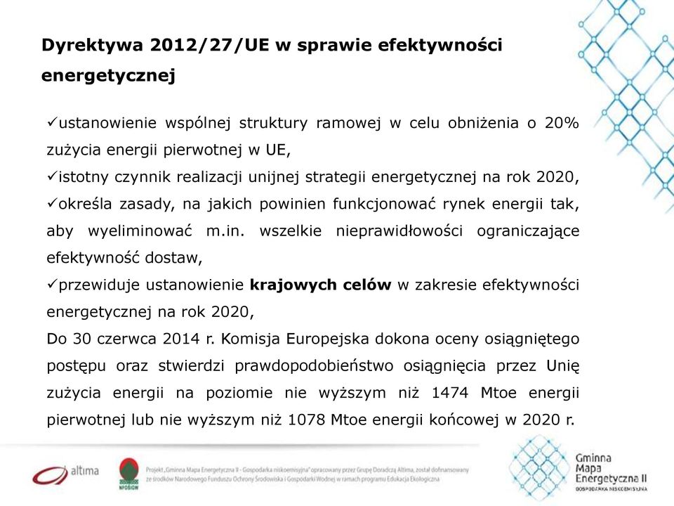 en funkcjonować rynek energii tak, aby wyelimino
