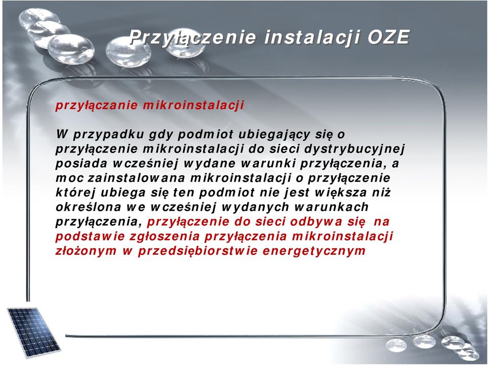 mikroinstalacji o przyłączenie której ubiega się ten podmiot nie jest większa niż określona we wcześniej wydanych